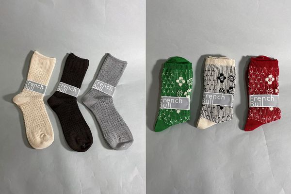 GUCCI フレンチブルドッグ織りパンツ-